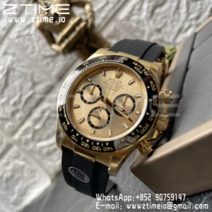 Rolex Daytona 126518-0008 EWE Factory 1:1 Best Edition 904L YG Dial SH4131 - Super Clone Watch | 1:1 Best Version