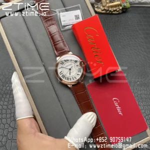CARTIER Ballon Bleu 42mm WGBB0030 RG AF 1:1 Best Edition  A2824 - Super Clone Watch | 1:1 Best Version
