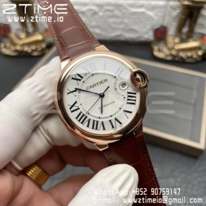 CARTIER Ballon Bleu 42mm WGBB0030 RG AF 1:1 Best Edition  A2824 - Super Clone Watch | 1:1 Best Version