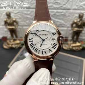 CARTIER Ballon Bleu 42mm WGBB0030 RG AF 1:1 Best Edition  A2824 - Super Clone Watch | 1:1 Best Version