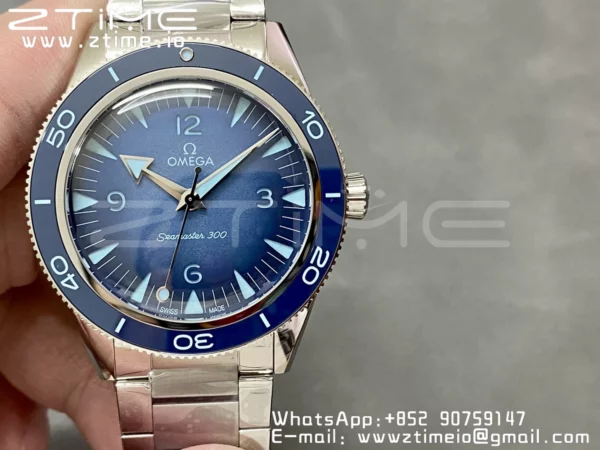 Omega Seamaster 300 Heritage 234.30.41.21.03.002 VS Factory  1:1 Best Edition Blue Dial Super Clone - Super Clone Watch | 1:1 Best Version