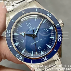 Omega Seamaster 300 Heritage 234.30.41.21.03.002 VS Factory  1:1 Best Edition Blue Dial Super Clone - Super Clone Watch | 1:1 Best Version