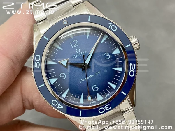 Omega Seamaster 300 Heritage 234.30.41.21.03.002 VS Factory  1:1 Best Edition Blue Dial Super Clone - Super Clone Watch | 1:1 Best Version
