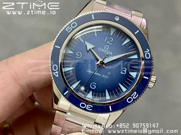 Omega Seamaster 300 Heritage 234.30.41.21.03.002 VS Factory  1:1 Best Edition Blue Dial Super Clone - Super Clone Watch | 1:1 Best Version