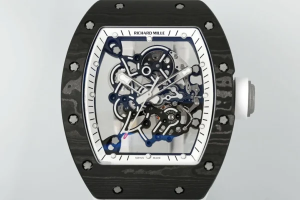 RICHARD MILLE RM055 NTPT/Ti ZF 1:1 Best Edition White Bezel White Crown RMUL2 Super Clone - Super Clone Watch | 1:1 Best Version