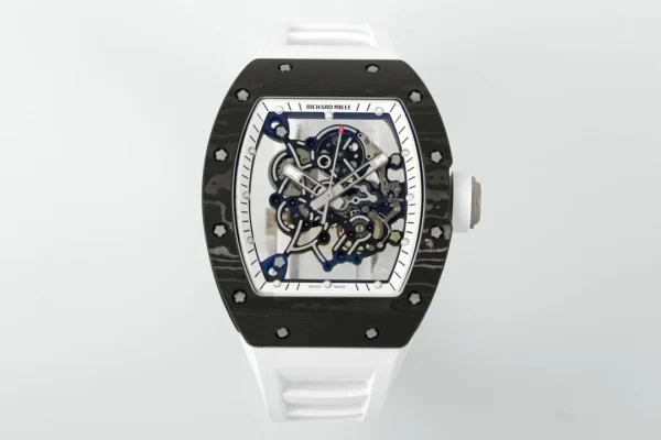 RICHARD MILLE RM055 NTPT/Ti ZF 1:1 Best Edition White Bezel White Crown RMUL2 Super Clone - Super Clone Watch | 1:1 Best Version