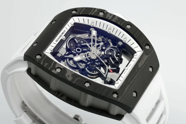 RICHARD MILLE RM055 NTPT/Ti ZF 1:1 Best Edition White Bezel White Crown RMUL2 Super Clone - Super Clone Watch | 1:1 Best Version