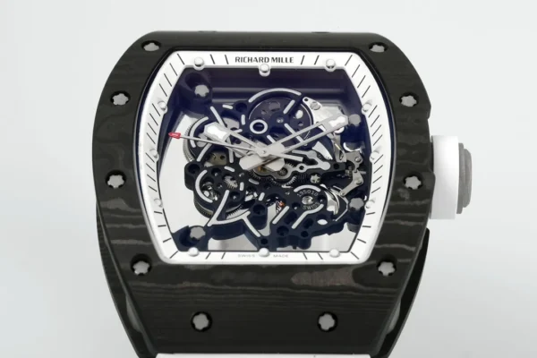 RICHARD MILLE RM055 NTPT/Ti ZF 1:1 Best Edition White Bezel White Crown RMUL2 Super Clone - Super Clone Watch | 1:1 Best Version