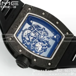 RICHARD MILLE RM055 NTPT/Ti ZF 1:1 Best Edition White Bezel Black Crown RMUL2 Super Clone - Super Clone Watch | 1:1 Best Version