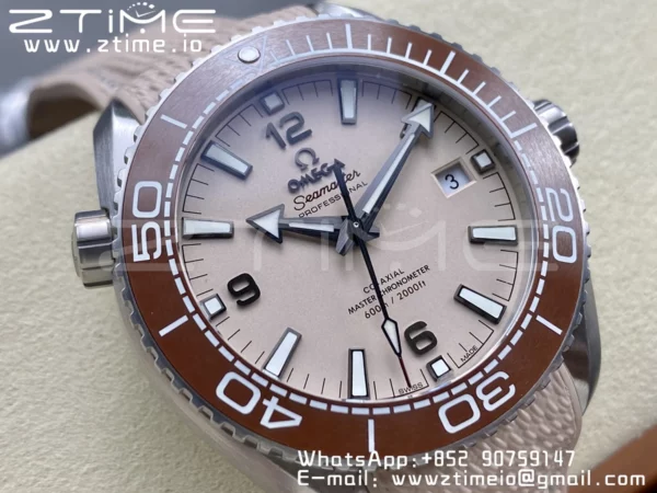 Omega Planet Ocean 43.5mm SS 215.32.44.21.09.001 VS Factory 1:1 Best Edition Sand Dial Super Clone - Super Clone Watch | 1:1 Best Version