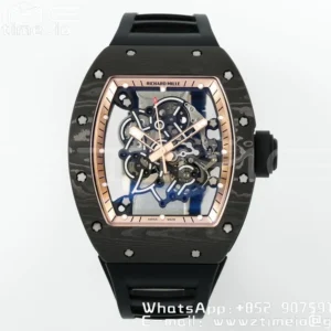 RICHARD MILLE RM055 NTPT ZF 1:1 Best Edition Gold Bezel Black Crown RMUL2 Super Clone - Super Clone Watch | 1:1 Best Version