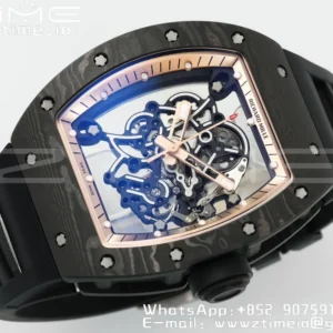 RICHARD MILLE RM055 NTPT ZF 1:1 Best Edition Gold Bezel Black Crown RMUL2 Super Clone - Super Clone Watch | 1:1 Best Version