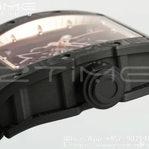 RICHARD MILLE RM055 NTPT ZF 1:1 Best Edition Gold Bezel Black Crown RMUL2 Super Clone - Super Clone Watch | 1:1 Best Version