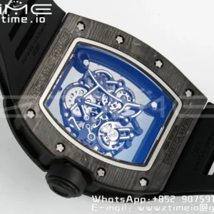 RICHARD MILLE RM055 NTPT ZF 1:1 Best Edition Gold Bezel Black Crown RMUL2 Super Clone - Super Clone Watch | 1:1 Best Version