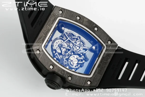 RICHARD MILLE RM055 NTPT ZF 1:1 Best Edition Gold Bezel Black Crown RMUL2 Super Clone - Super Clone Watch | 1:1 Best Version