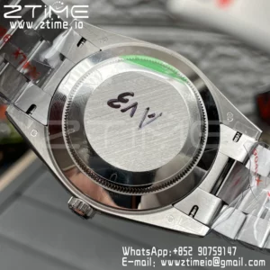 Rolex DayDate 228236 40mm GM Factory 1:1 Best Edition Ice Dial Fluted Bezel on SS Bracelet V3 - Super Clone Watch | 1:1 Best Version
