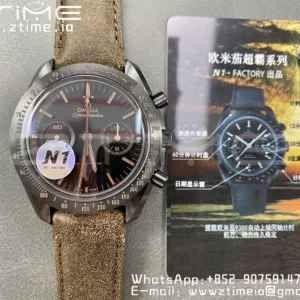 Omega  Speedmaster Real Ceramic 311.92.44.51.01.006 N1 Factory 1:1 Best Edition A9300 - Super Clone Watch | 1:1 Best Version