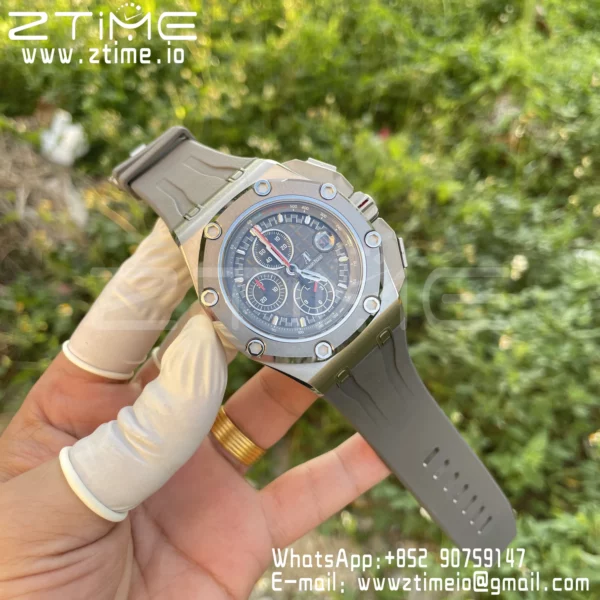 AP Royal Oak Offshore Schumacher TKF Best Edition Gray/Black Dial  A3126 - Super Clone Watch | 1:1 Best Version