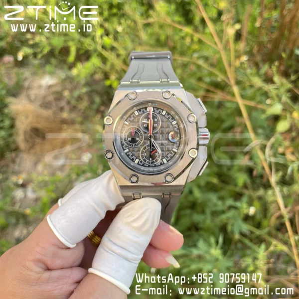 AP Royal Oak Offshore Schumacher TKF Best Edition Gray/Black Dial  A3126 - Super Clone Watch | 1:1 Best Version