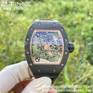 RICHARD MILLE RM055 NTPT RM Factroy 1:1 Best Edition Gold Bezel on Rubber Strap RMUL2 Super Clone - Super Clone Watch | 1:1 Best Version