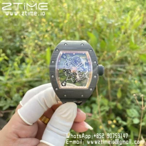 RICHARD MILLE RM055 NTPT RM Factroy 1:1 Best Edition Gold Bezel on Rubber Strap RMUL2 Super Clone - Super Clone Watch | 1:1 Best Version