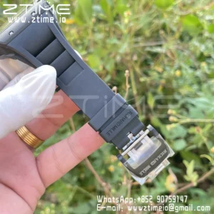 RICHARD MILLE RM055 NTPT RM Factroy 1:1 Best Edition Gold Bezel on Rubber Strap RMUL2 Super Clone - Super Clone Watch | 1:1 Best Version