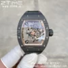 RICHARD MILLE RM055 NTPT RM Factroy 1:1 Best Edition ゴールドベゼル、ラバーストラップ RMUL2 スーパークローン - スーパークローンウォッチ｜1:1ベストバージョン