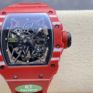 RICHARD MILLE RM035-02 Red NTPT R7 Factory 1:1 Best Edition Red Rubber Strap - Super Clone Watch | 1:1 Best Version
