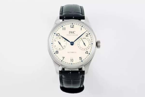 IWC Portugieser Automatic SS IW501702 APS Factory 1:1 Best Edition White/Blue Dial - Super Clone Watch | 1:1 Best Version