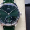 IWC Portuguese IW358310 GR Factory 1:1 Best Edition SS Green Dial Silvery Markers - Super Clone Watch | 1:1 Best Version