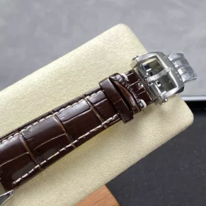Breitling Navitimer Automatic 41mm SS BLSF Ice White Dial on Brown Leather Strap A2824 V2 - Super Clone Watch | 1:1 Best Version