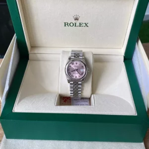 Rolex DateJust 31mm 278240 A+ Factory 1:1 Best Edition Pink roman Dial on Jubilee Bracelet DD2824 - Super Clone Watch | 1:1 Best Version