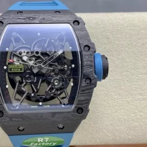 RICHARD MILLE RM035-02 NTPT R7 Factory 1:1 Best Edition Blue Rubber Strap - Super Clone Watch | 1:1 Best Version