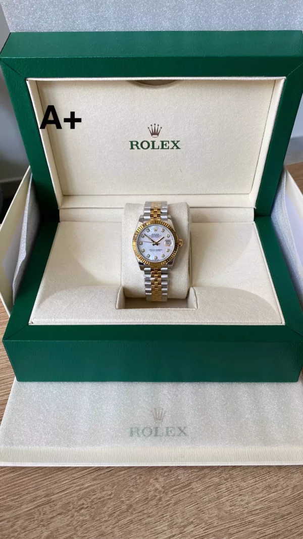 Rolex DateJust SS/YG 31mm 278273 A+ Factory 1:1 Best Edition MOP Diamond Dial - Super Clone Watch | 1:1 Best Version