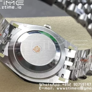 Rolex DateJust 41 126334 EWE Factory 1:1 Best Edition Blue Textured Dial on Jubilee Bracelet A3235 - Super Clone Watch | 1:1 Best Version