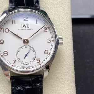 IWC Portuguese IW358303 GR Factory 1:1 Best Edition SS White Dial RG Markers - Super Clone Watch | 1:1 Best Version