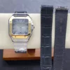 Santos de Cartier W2SA0030 40mm SS  BVF 1:1 Best Edition Gray Dial V2 - Super Clone Watch | 1:1 Best Version