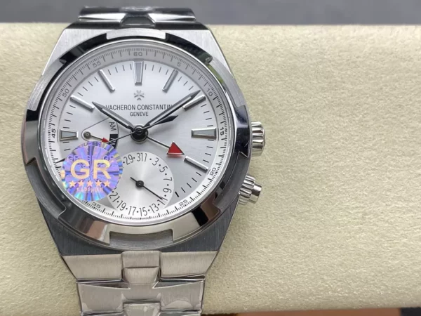 VC Overseas 41mm 7900V GR Factory 1:1 Best Edition White Dial SS Bracelet - Super Clone Watch | 1:1 Best Version