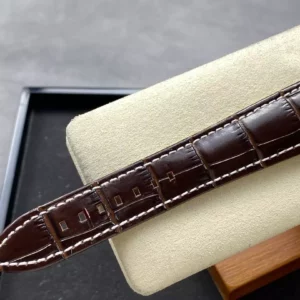 Breitling Navitimer Automatic 41mm SS BLSF Ice White Dial on Brown Leather Strap A2824 V2 - Super Clone Watch | 1:1 Best Version