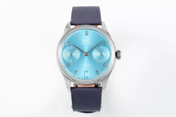 IWC Portugieser Automatic SS IW501708 APS Factory 1:1 Best Edition Light Blue Dial - Super Clone Watch | 1:1 Best Version