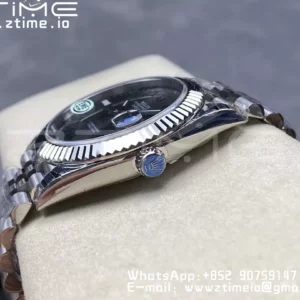 Rolex DateJust 41 126334 EWE Factory 1:1 Best Edition Roman Dial on Jubilee Bracelet A3235 - Super Clone Watch | 1:1 Best Version
