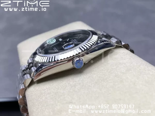 Rolex DateJust 41 126334 EWE Factory 1:1 Best Edition Roman Dial on Jubilee Bracelet A3235 - Super Clone Watch | 1:1 Best Version