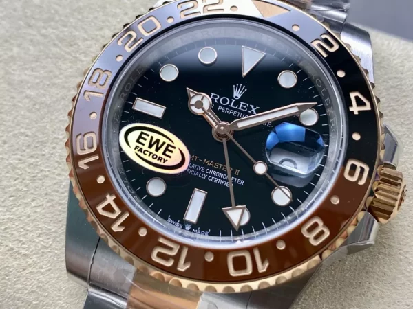 Rolex GMT-Master II 126711 CHNR EWEF 1:1 Best Edition Oyster Bracelet SH3285 CHS - Super Clone Watch | 1:1 Best Version