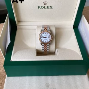 Rolex DateJust SS/RG 31mm 278271 A+ Factory 1:1 Best Edition MOP Diamond Dial Smooth Bezel - Super Clone Watch | 1:1 Best Version
