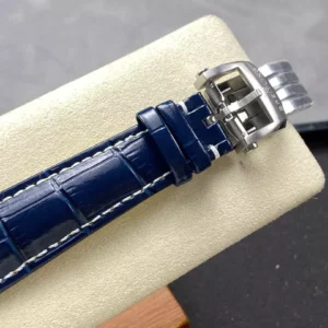 Breitling Navitimer Automatic 41mm SS BLSF Blue Dial on Blue Leather Strap A2824 V2 - Super Clone Watch | 1:1 Best Version