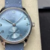 IWC Portuguese IW358402 GR Factory 1:1 Best Edition SS Ice Blue Dial Silvery Markers - Super Clone Watch | 1:1 Best Version