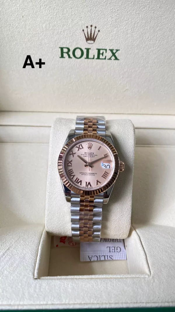 Rolex DateJust SS/RG 31mm 278271 A+ Factory 1:1 Best Edition Roman  Dial - Super Clone Watch | 1:1 Best Version