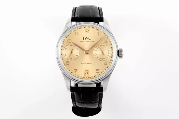 IWC Portugieser Automatic SS IW501705 APS Factory 1:1 Best Edition Champagne Dial - Super Clone Watch | 1:1 Best Version