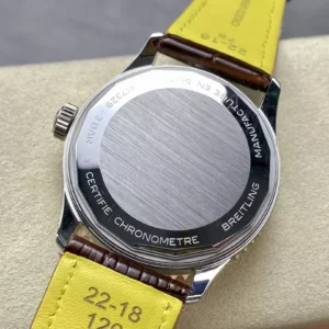 Breitling Navitimer Automatic 41mm SS BLSF Ice White Dial on Brown Leather Strap A2824 V2 - Super Clone Watch | 1:1 Best Version