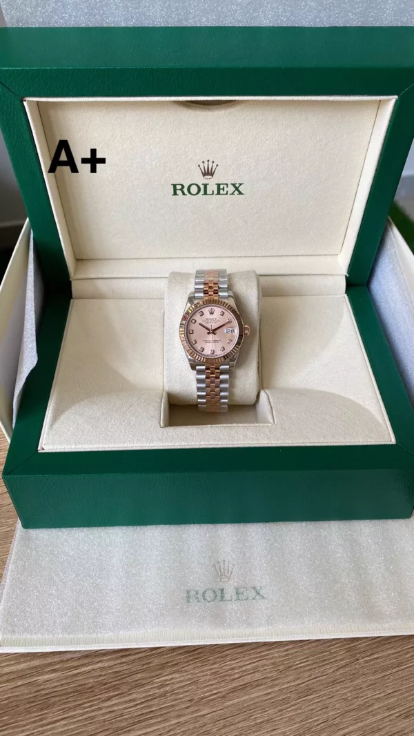 Rolex DateJust SS/RG 31mm 278271 A+ Factory 1:1 Best Edition RG Diamond Dial - Super Clone Watch | 1:1 Best Version